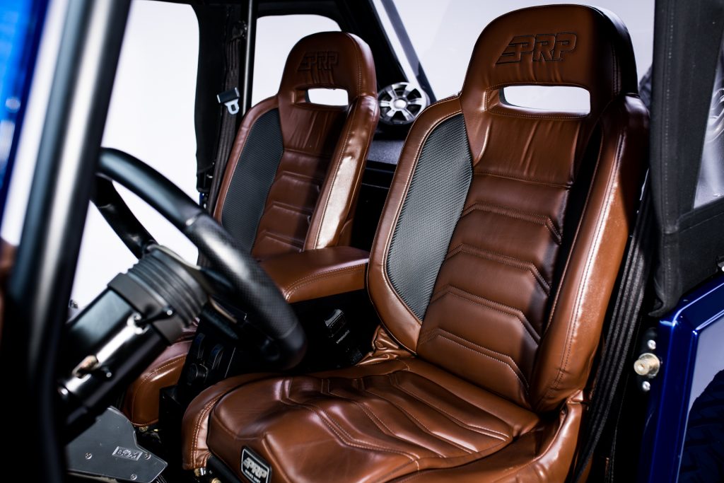 Custom jeep seats