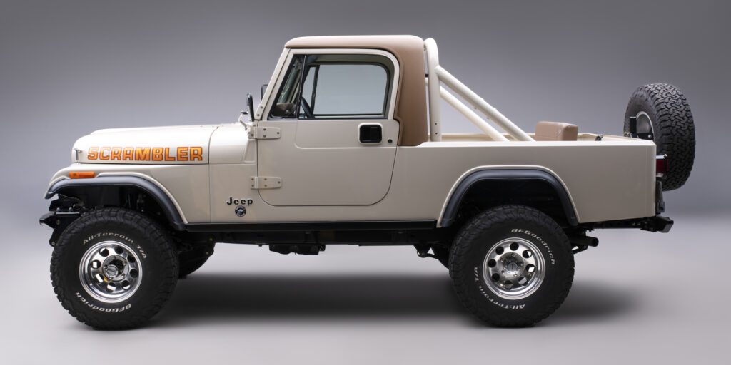1983 Jeep Scrambler Side View